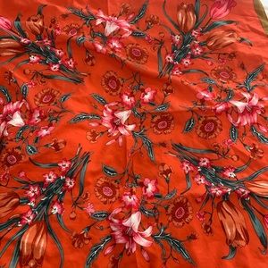 Gorgeous huge vintage scarf